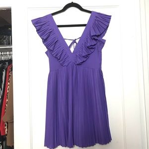 Purple Mini Dress